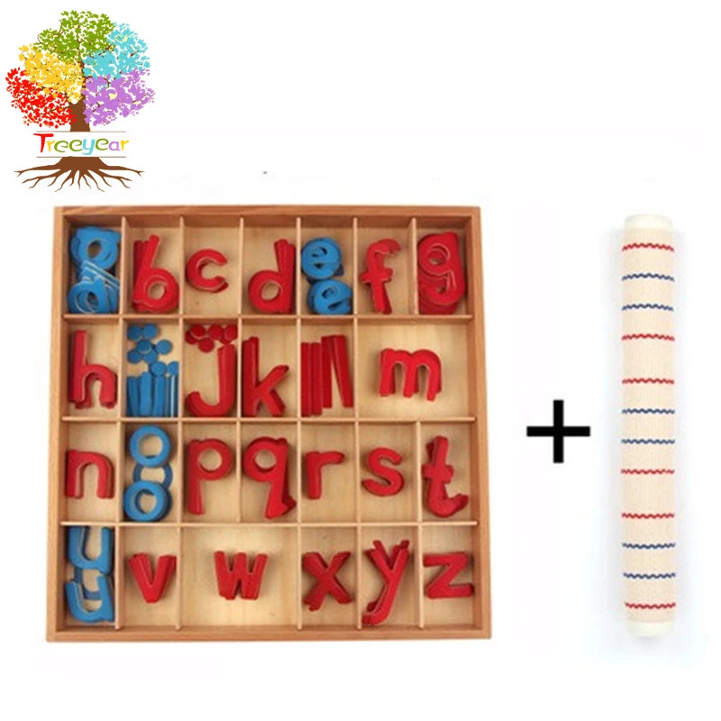 Montessori Small Cursive Moveable Alphabet Grammar Symbols Cards