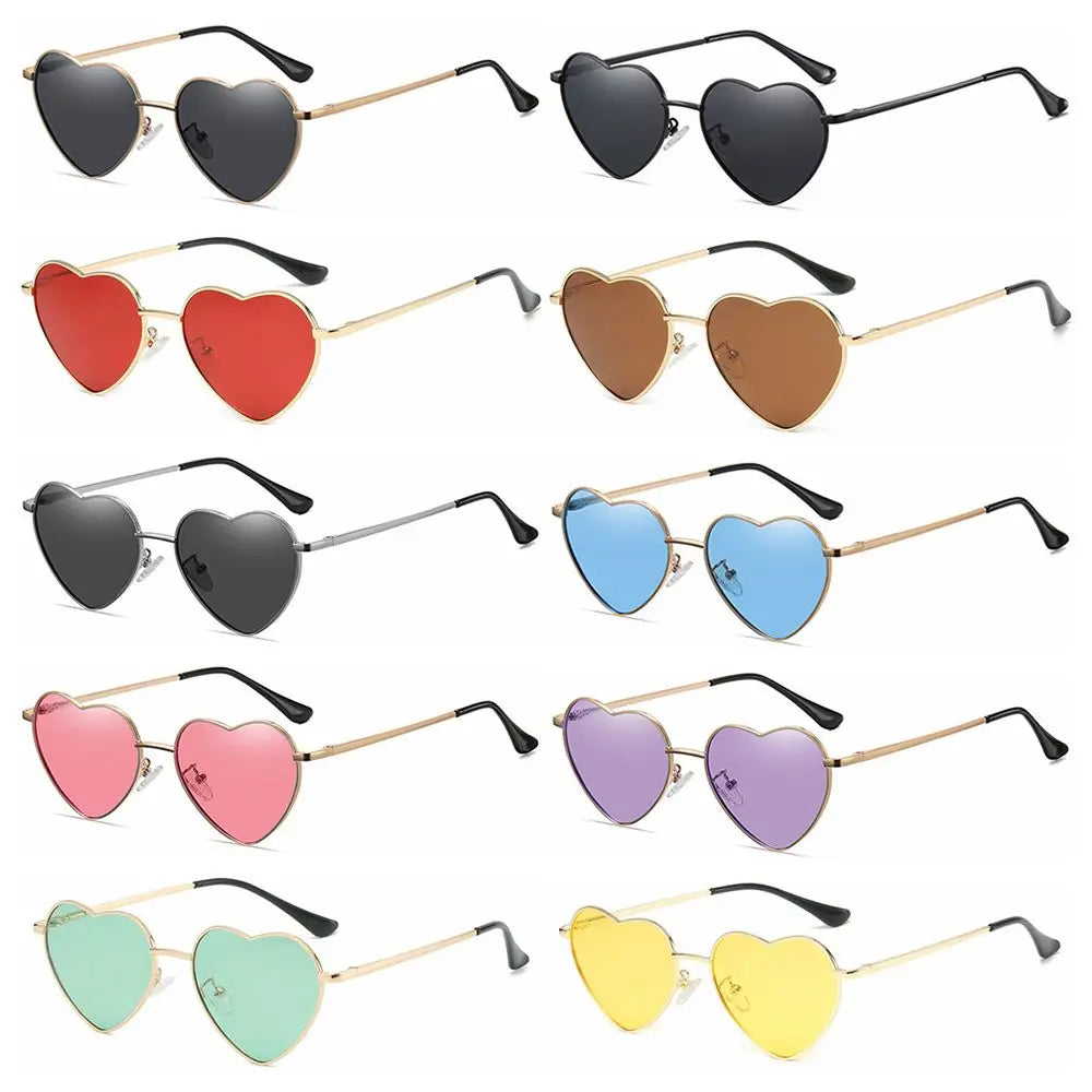 Sun Glasses Shades Vintage 90s Glasses UV400 Protection Metal Frame Sunglasses Fancy Accessories
