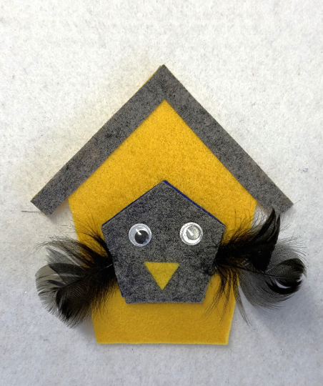 Birds and Bird Houses Felt Set Perfect to Learn Basic Shapes